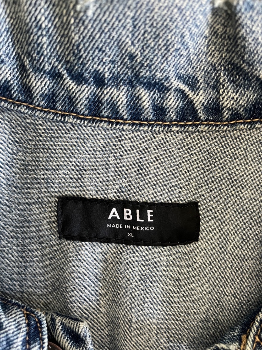 ABLE Merly Denim Jacket - Picture 2 of 12